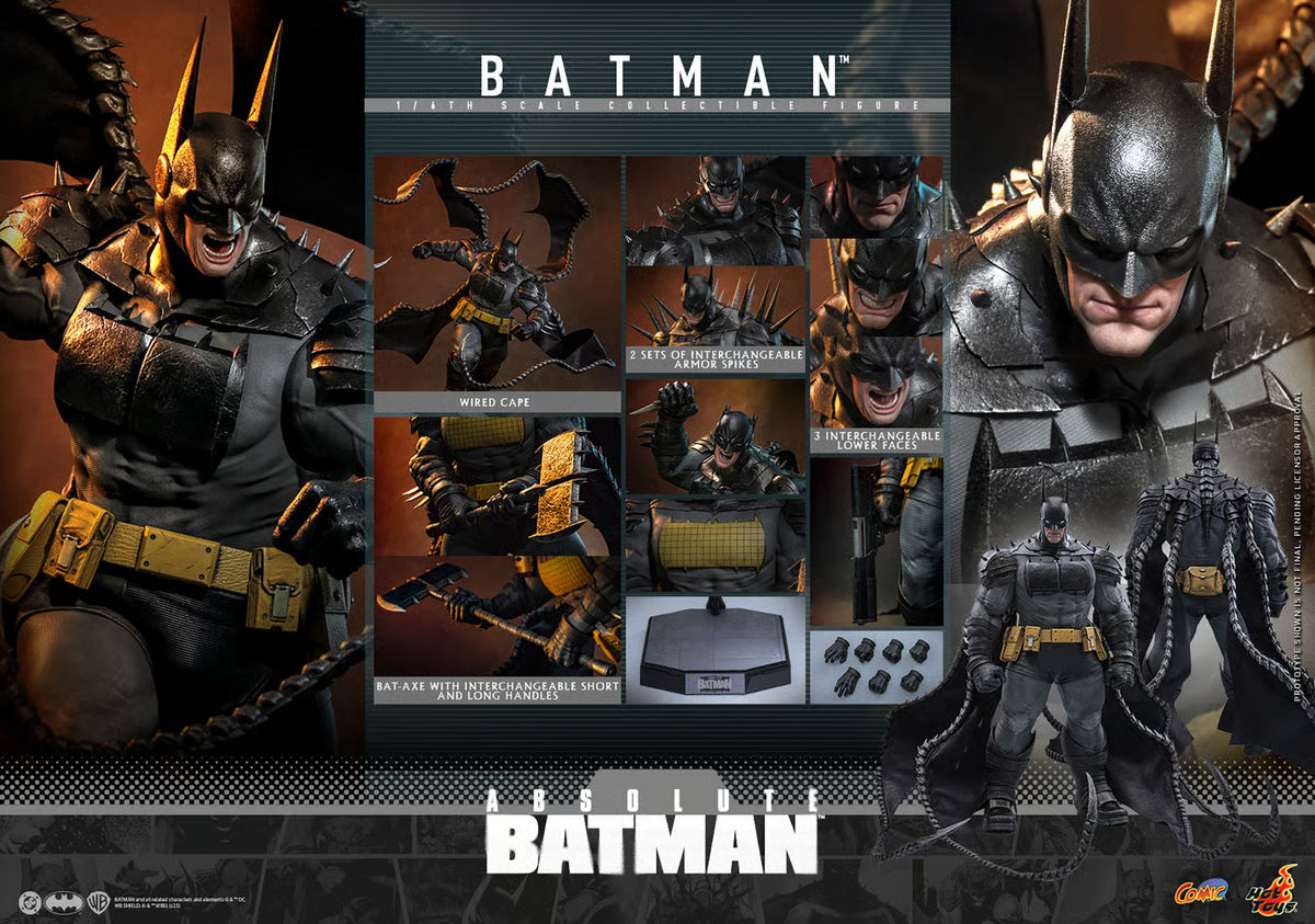 Hot Toys 1/6 Batman - Absolute Batman Comic Action Figure 37cm image 10