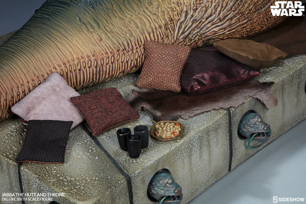 Sideshow 1/6 Jabba the Hutt & Throne Deluxe Figure Set image 3