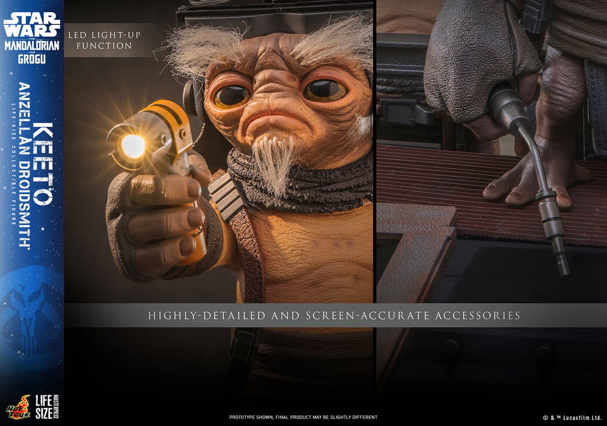 Hot Toys 1/1 Keeto - Anzellan Droidsmith - Star Wars - The Mandalorian and Grogu image 4