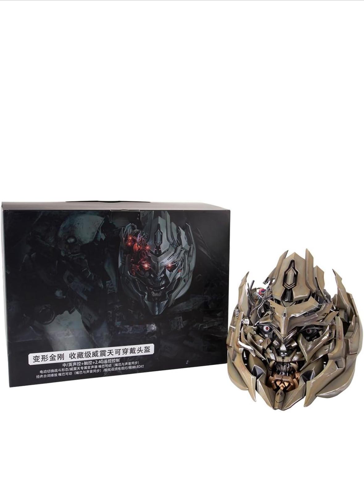 Killerbody Transformer Megatron Interactive Wearable Helmet image 1