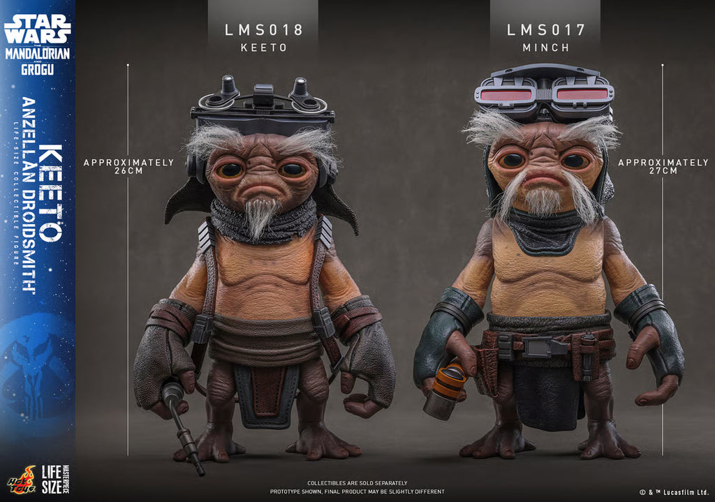 Hot Toys 1/1 Keeto - Anzellan Droidsmith - Star Wars - The Mandalorian and Grogu image 2