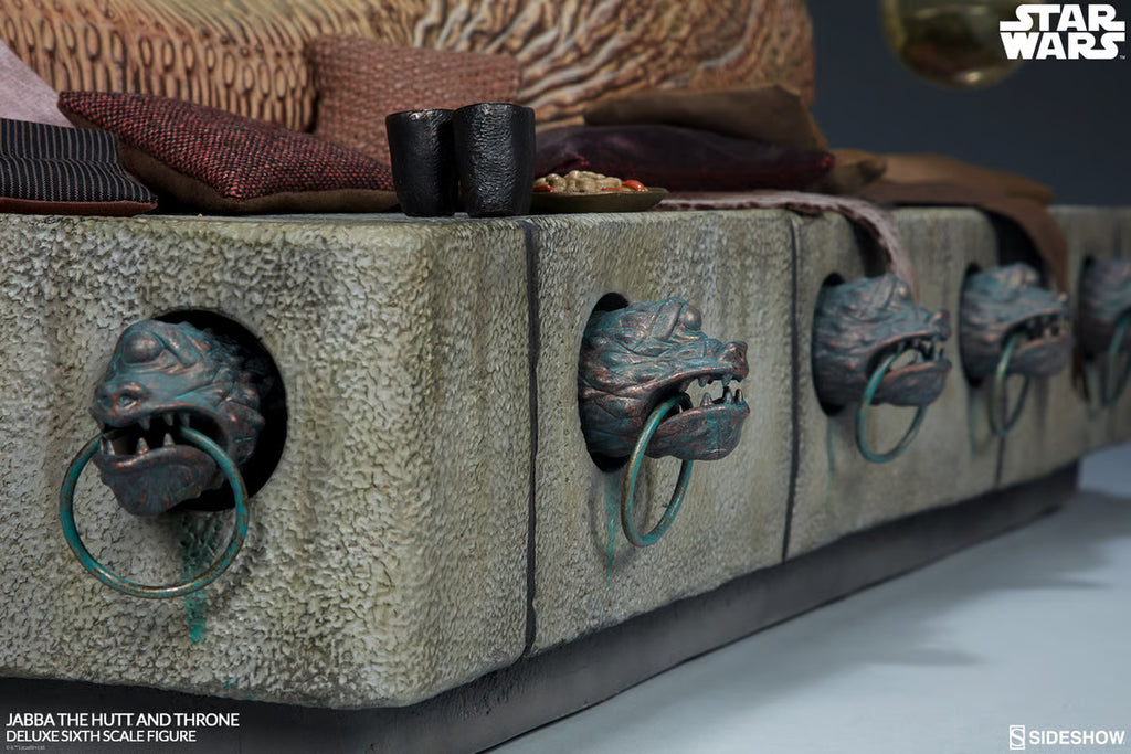 Sideshow 1/6 Jabba the Hutt & Throne Deluxe Figure Set image 7