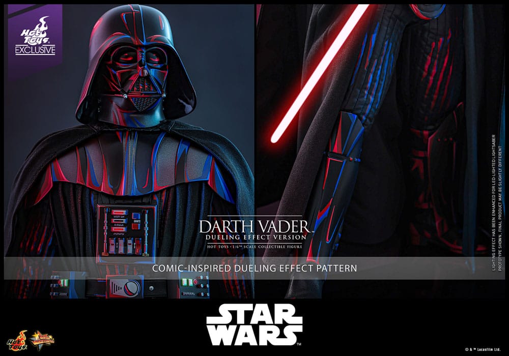 Star Wars Movie Masterpiece Action Figure 1/6 Darth Vader (Dueling Effect Versio image 2