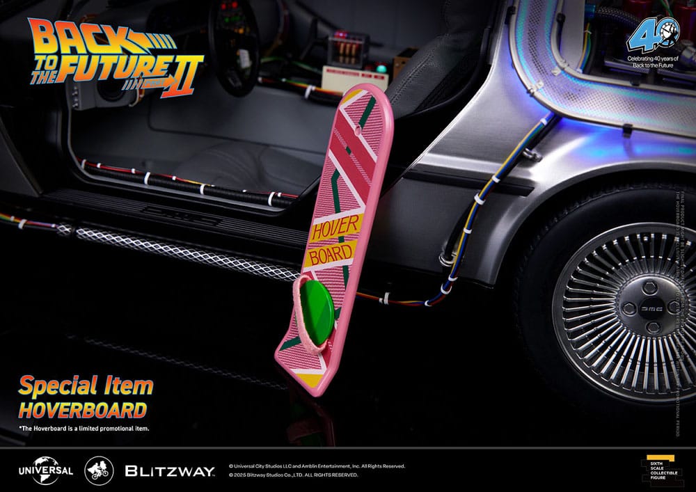 Back to the Future II Premium UMS vehicle 1/6 Time Machine 74 cm image 4