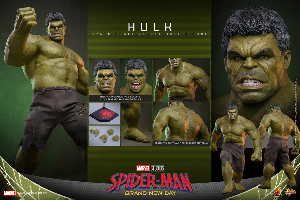 Hot Toys 1/6 Hulk - Spider-Man - Brand New Day image 7