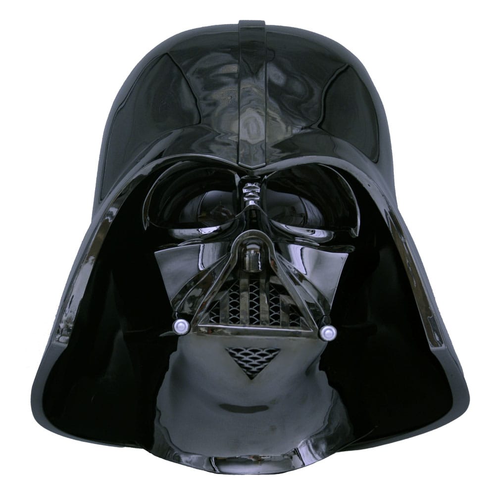 Star Wars Episode IV Replica 1/1 Black Chrome Darth Vader Helmet image 0