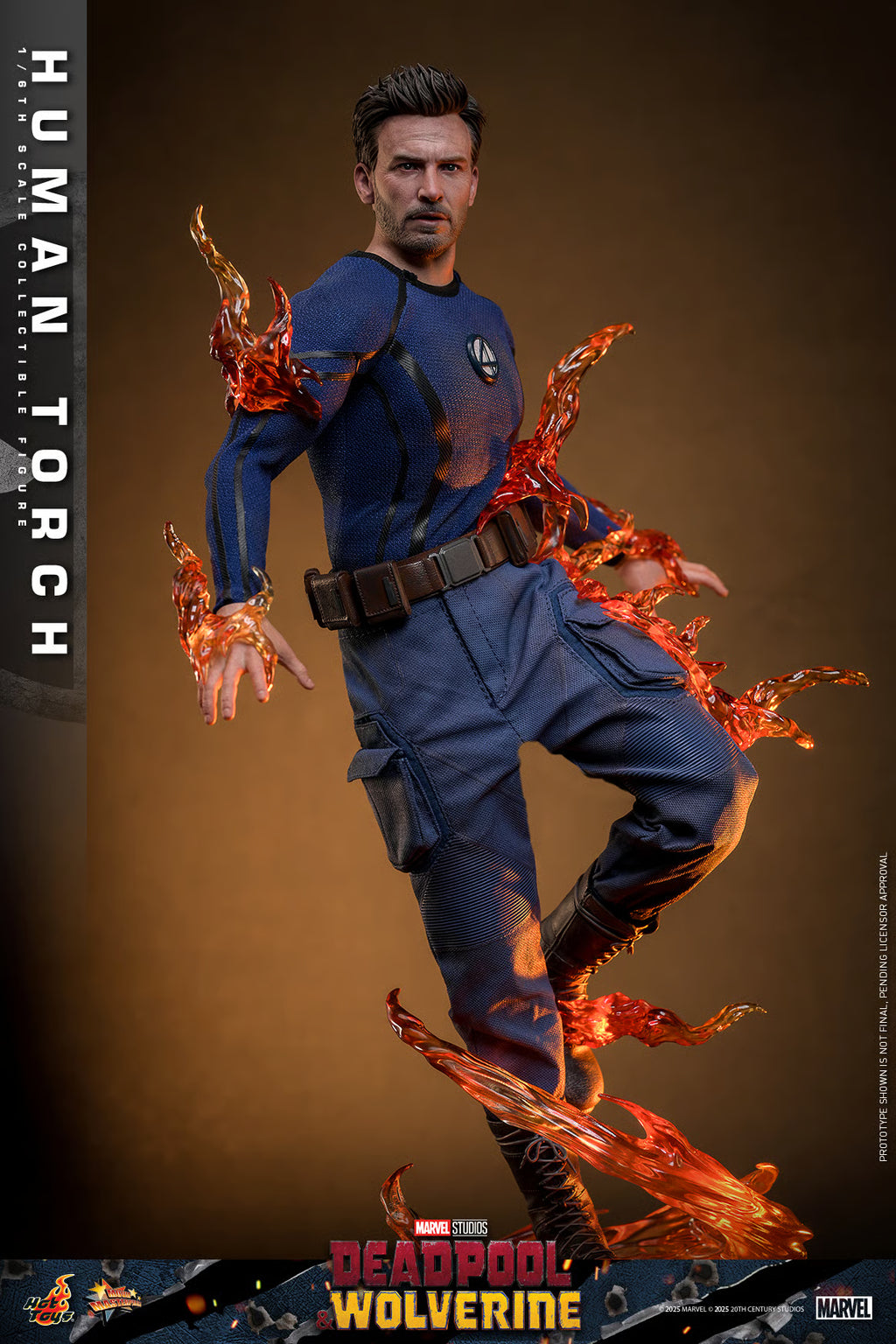 Hot Toys 1/6 Human Torch - Deadpool & Wolverine image 4
