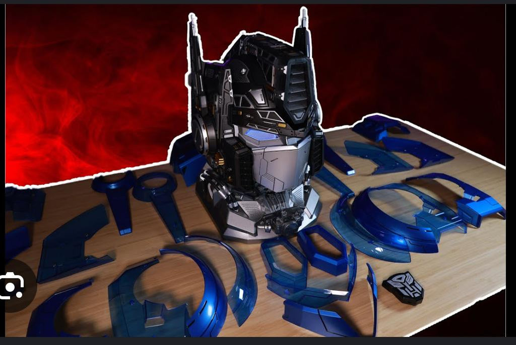 Killerbody G1 Optmus Prime Deluxe Edition wearable Helmet image 5