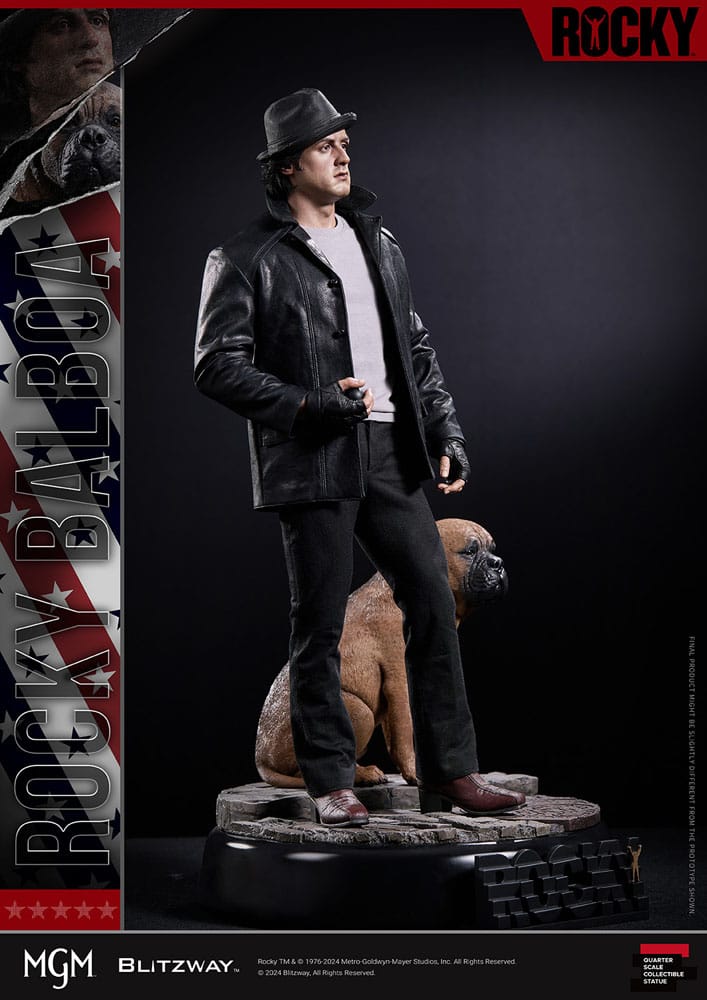 Rocky Superb Scale Statue 1/4 Rocky 1976 54 cm image 1