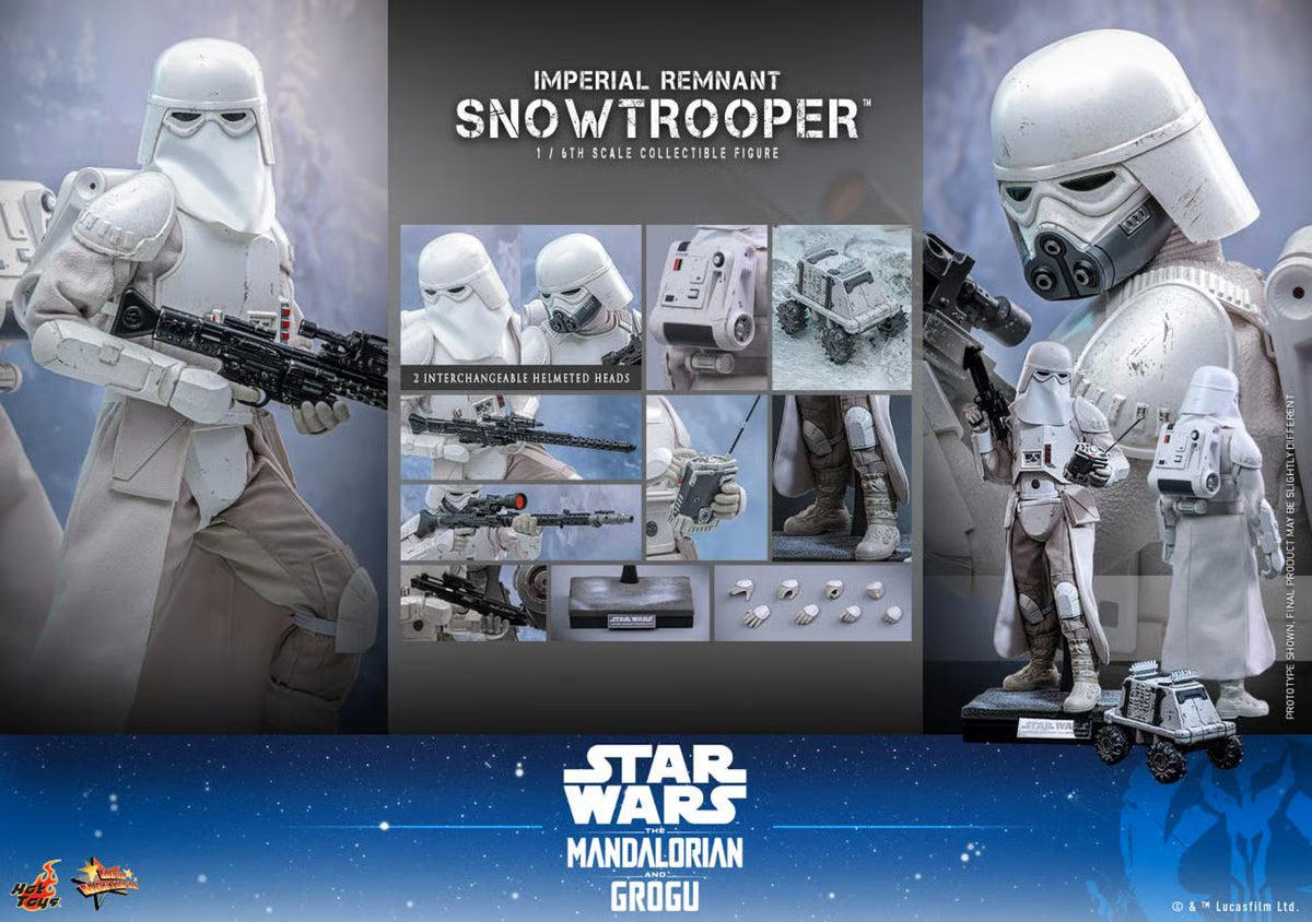 Hot Toys 1/6 Imperial Remnant Snowtrooper - Star Wars Mandalorian & Grogu image 3