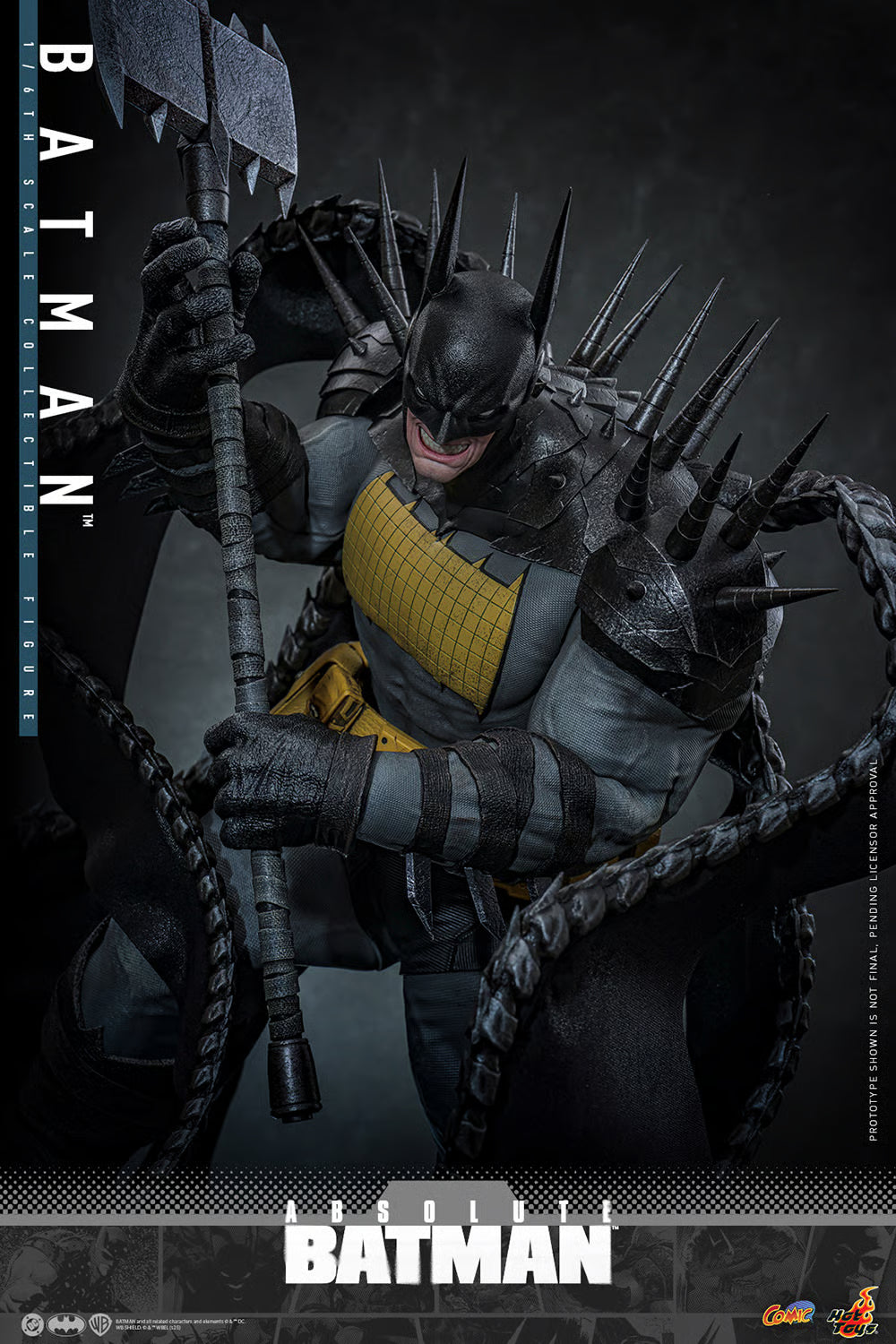 Hot Toys 1/6 Batman - Absolute Batman Comic Action Figure 37cm image 1