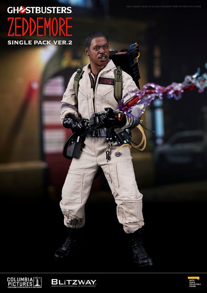 Ghostbusters Premium UMS Action Figure 1/6 Winston Zeddemore Ver. 2 31 cm image 0