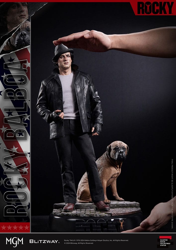 Rocky Superb Scale Statue 1/4 Rocky 1976 54 cm image 2