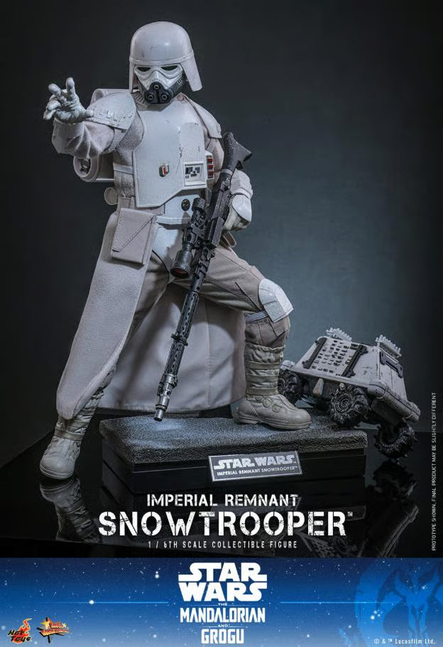 Hot Toys 1/6 Imperial Remnant Snowtrooper - Star Wars Mandalorian & Grogu image 1
