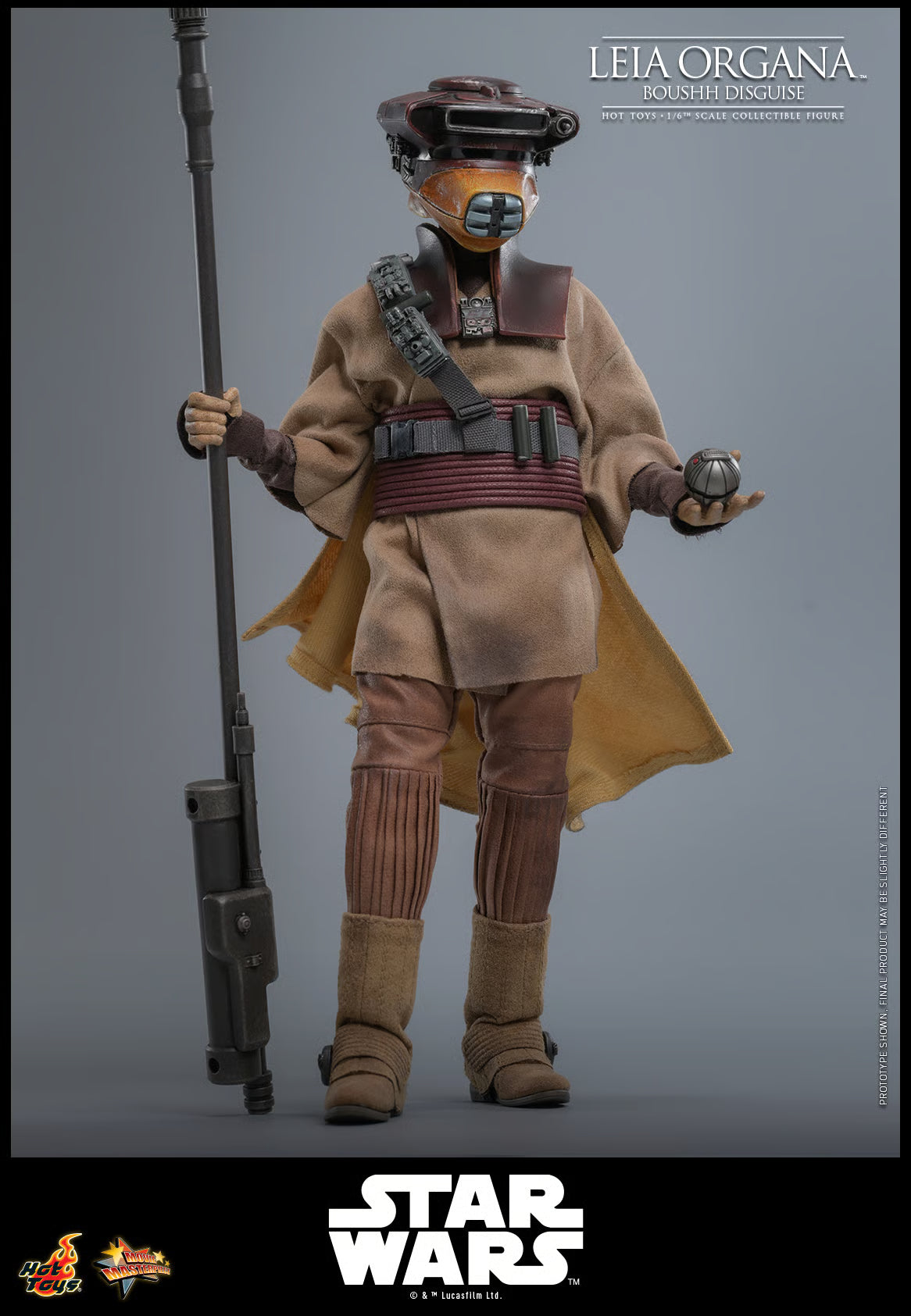 Hot Toys 1/6 Leia Organa (Boushh Disguise) - Return of the Jedi image 2