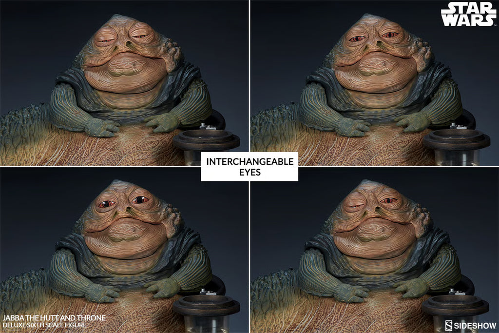 Sideshow 1/6 Jabba the Hutt & Throne Deluxe Figure Set image 12