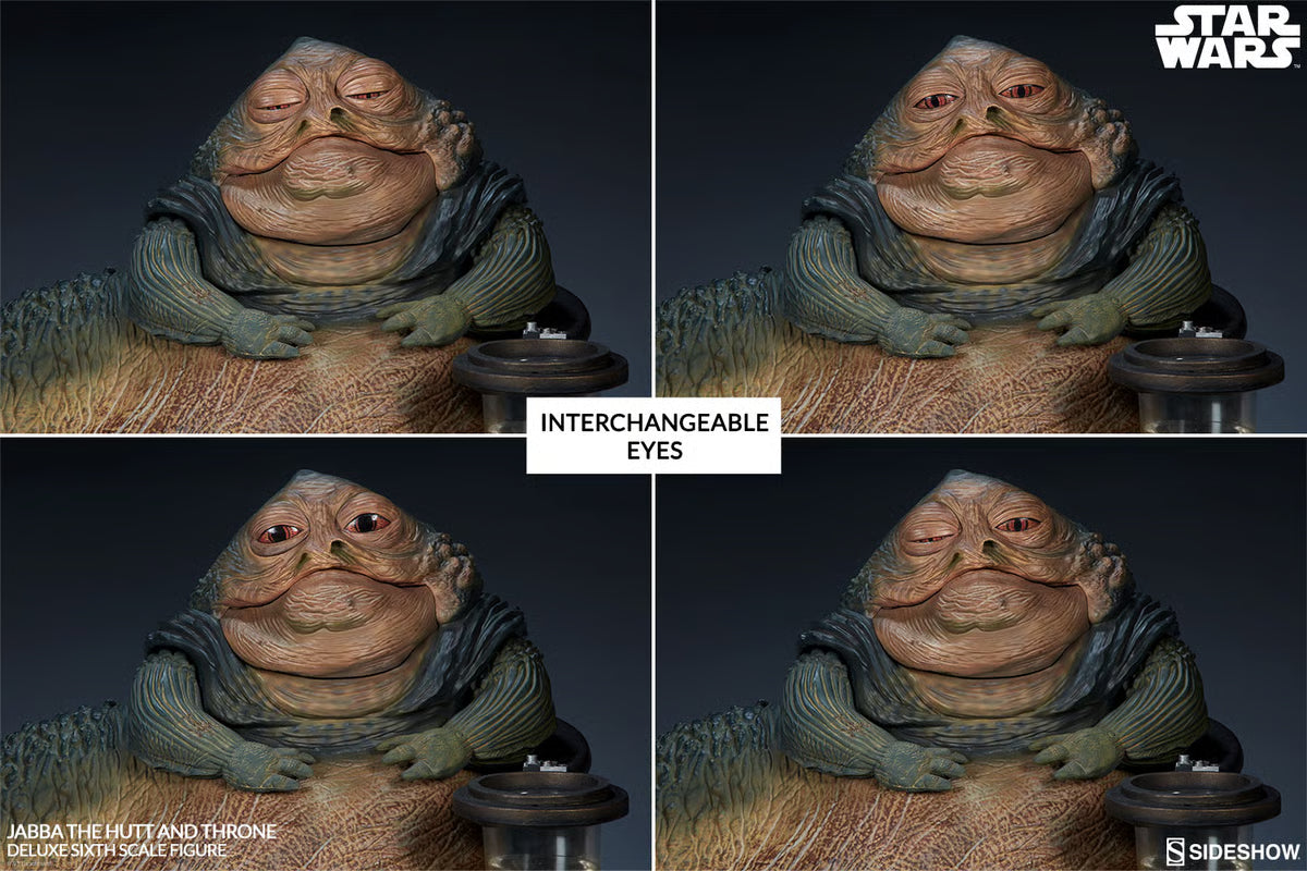 Sideshow 1/6 Jabba the Hutt & Throne Deluxe Figure Set image 12