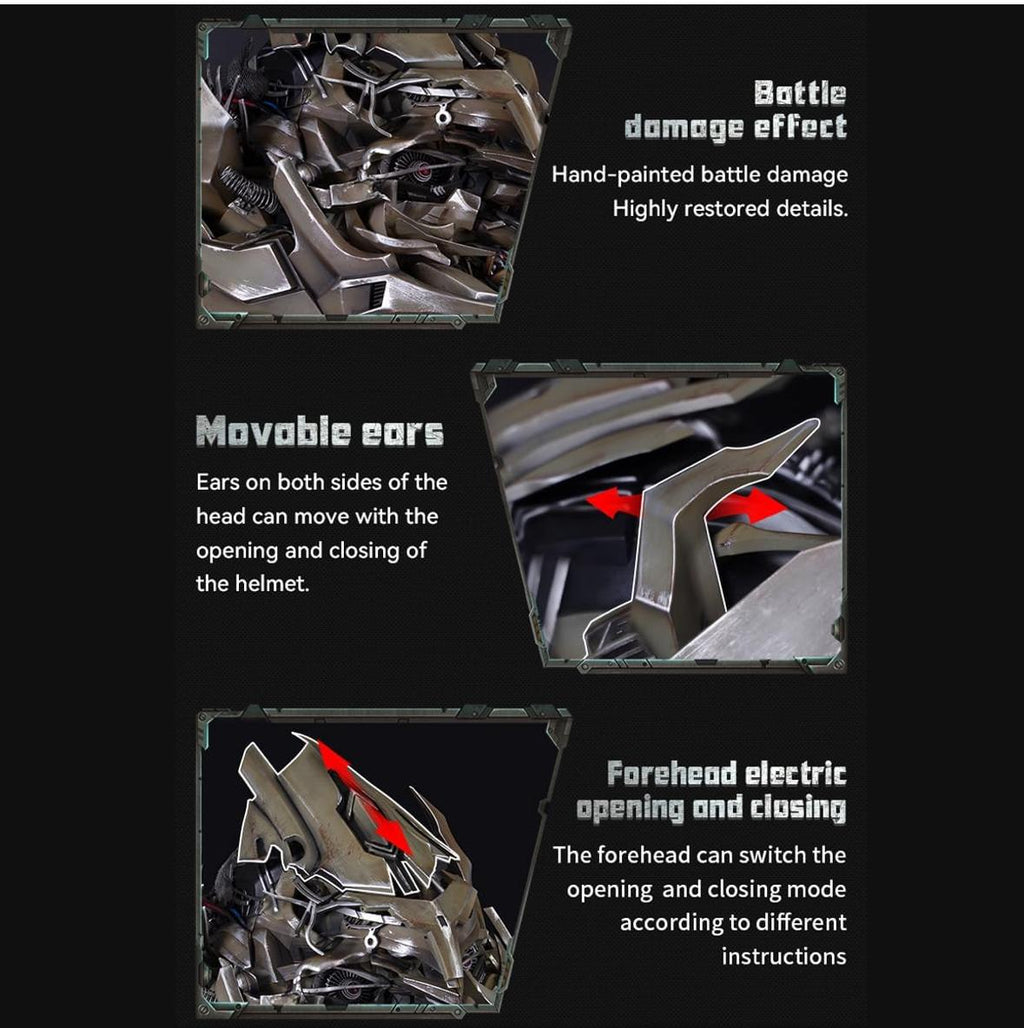 Killerbody Transformer Megatron Interactive Wearable Helmet image 5
