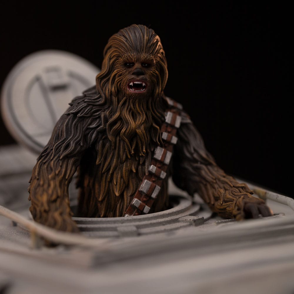 Star Wars Demi Art Scale Statue 1/20 AT-ST and Chewbacca 53 cm image 7