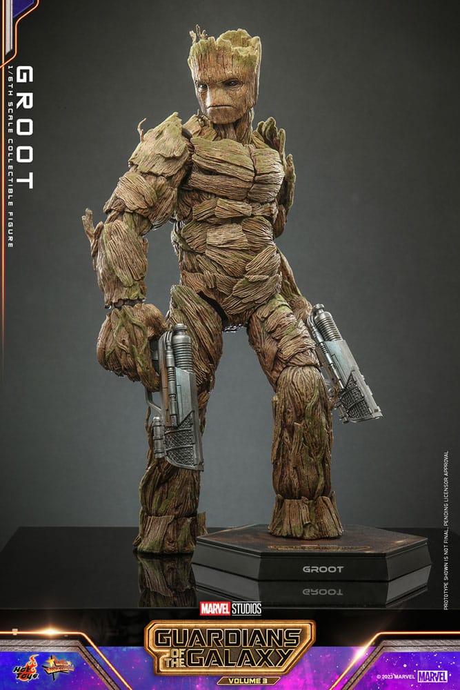 Guardians of the Galaxy Vol. 3 Movie Masterpiece Action Figure 1/6 Groot 32 cm image 0