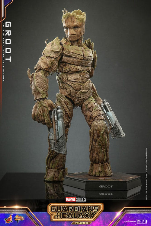 Guardians of the Galaxy Vol. 3 Movie Masterpiece Action Figure 1/6 Groot 32 cm image 0
