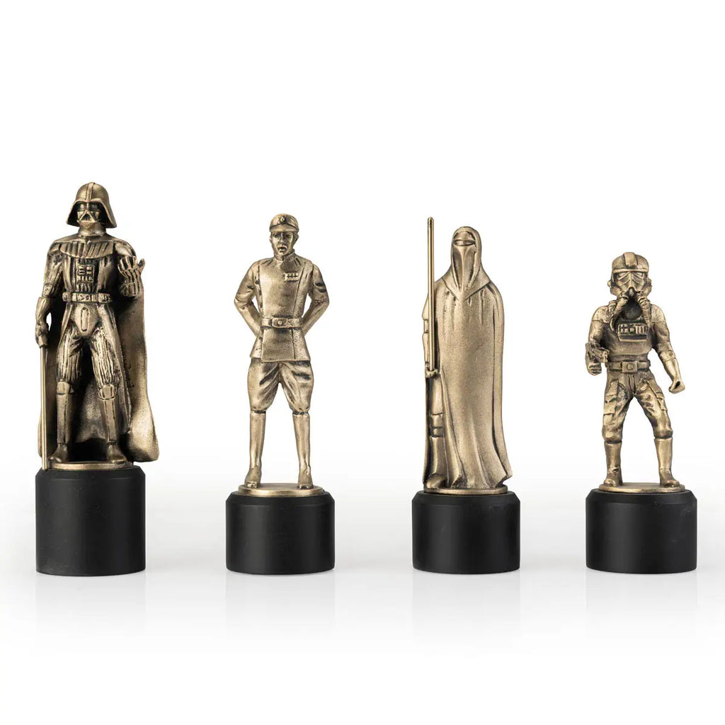 Limited Edition Star Wars Gilt Classic Chess Set
