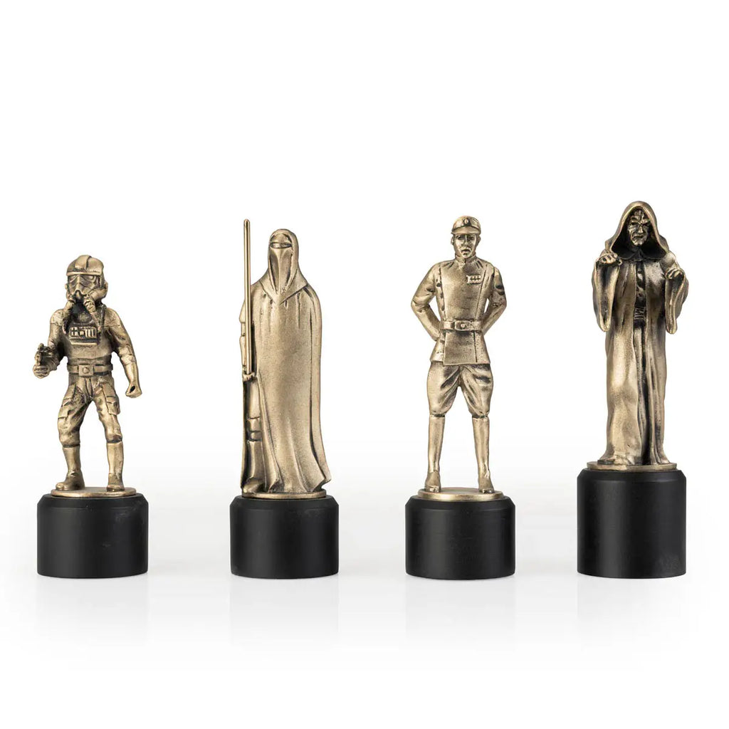 Limited Edition Star Wars Gilt Classic Chess Set