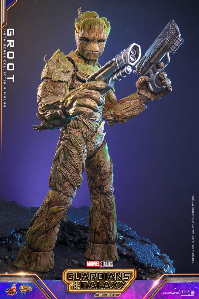Guardians of the Galaxy Vol. 3 Movie Masterpiece Action Figure 1/6 Groot 32 cm image 1