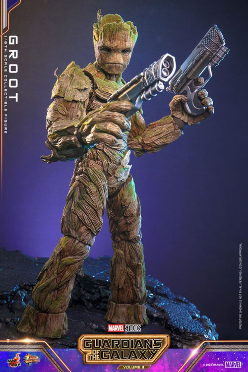 Guardians of the Galaxy Vol. 3 Movie Masterpiece Action Figure 1/6 Groot 32 cm image 1