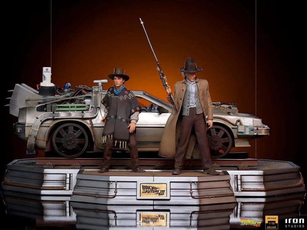 Back to the Future III Art Scale Statue 1/10 full set