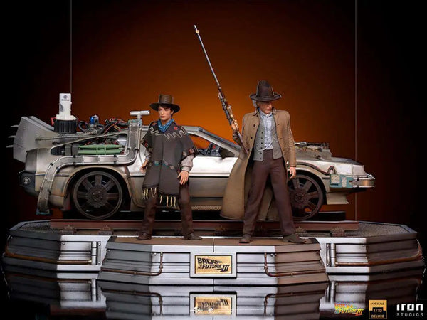 Back to the Future III Art Scale Statue 1/10 full set