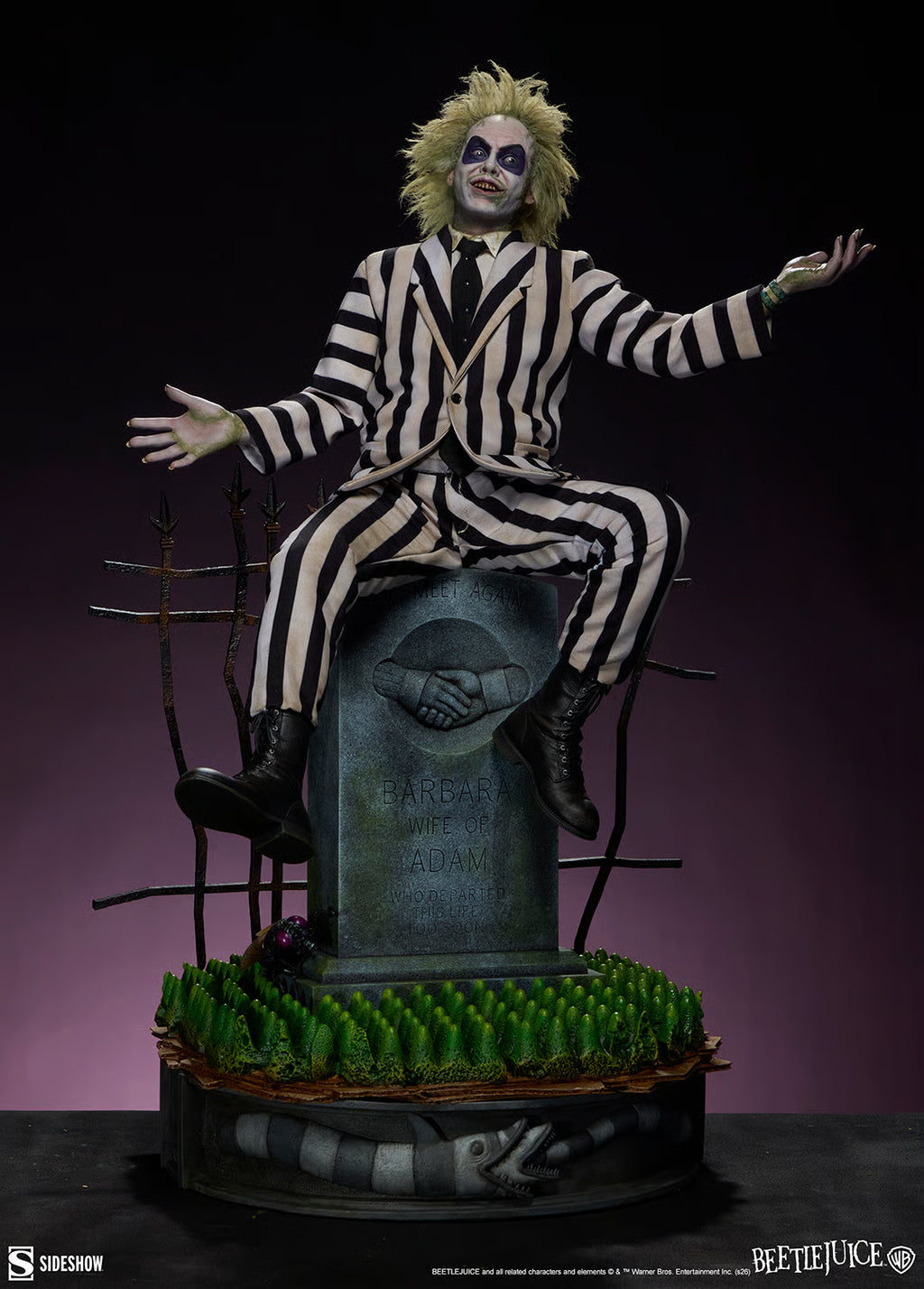 Sideshow Beetlejuice Premium Format Mixed Media Statue 54cm