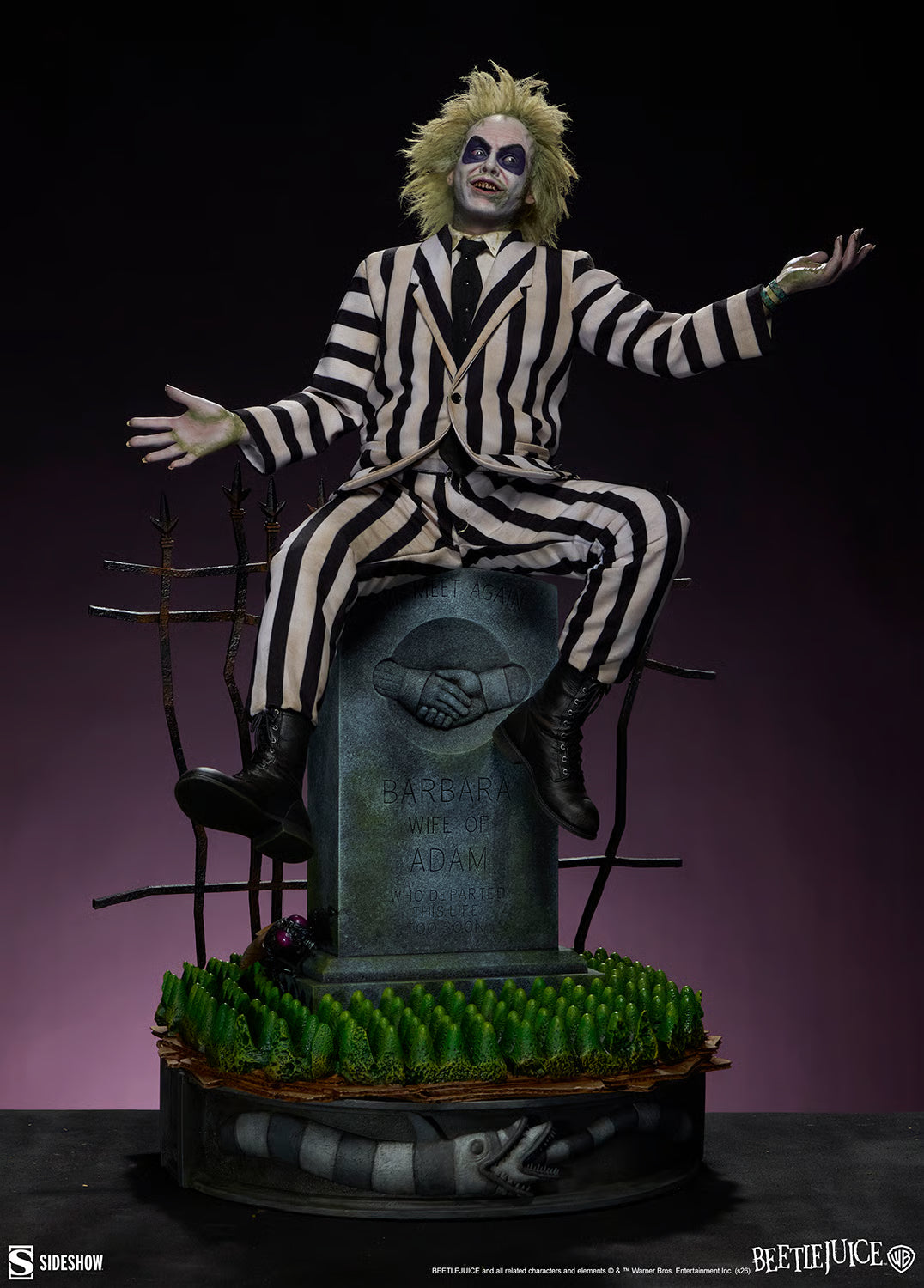 Sideshow Beetlejuice Premium Format Mixed Media Statue 54cm