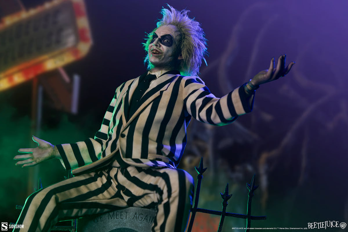 Sideshow Beetlejuice Premium Format Mixed Media Statue 54cm