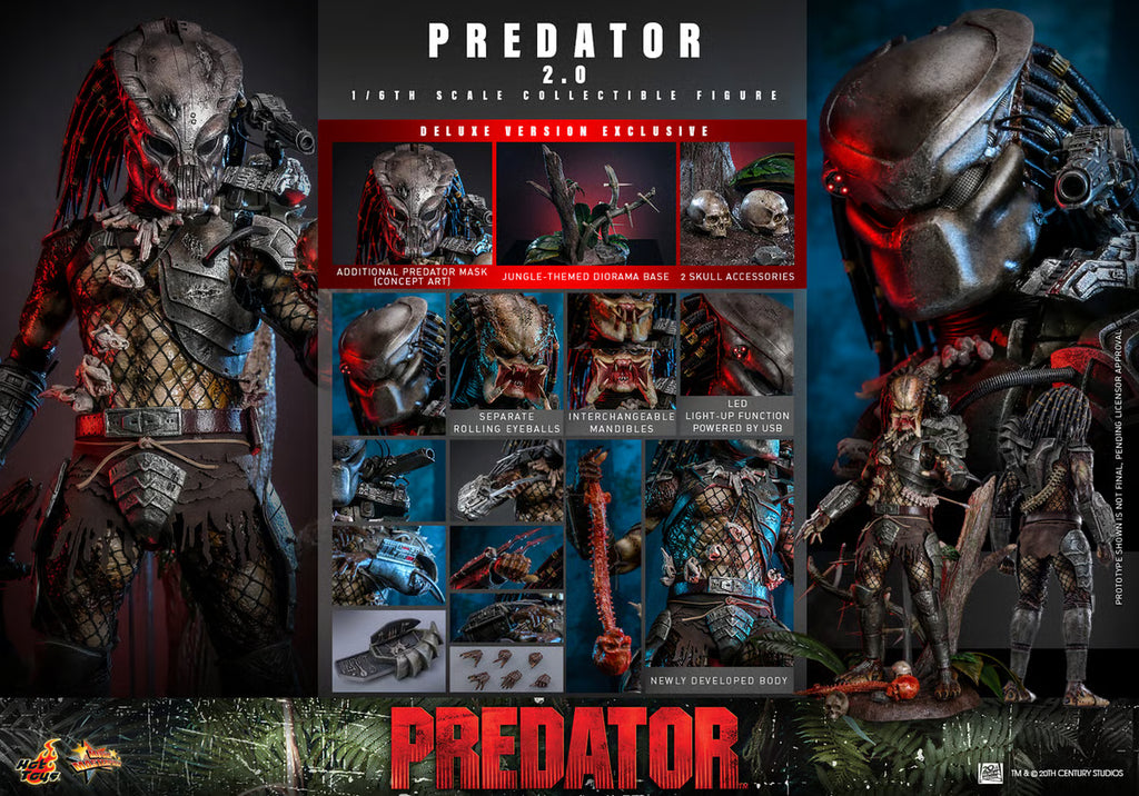 Hot Toys 1/6 Predator 2.0 Deluxe Version - Predator image 6