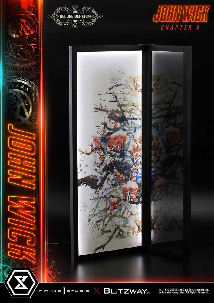 John Wick Chapter 4 Ultimate Premium Masterline Series Statue 1/4 John Wick Delu image 6