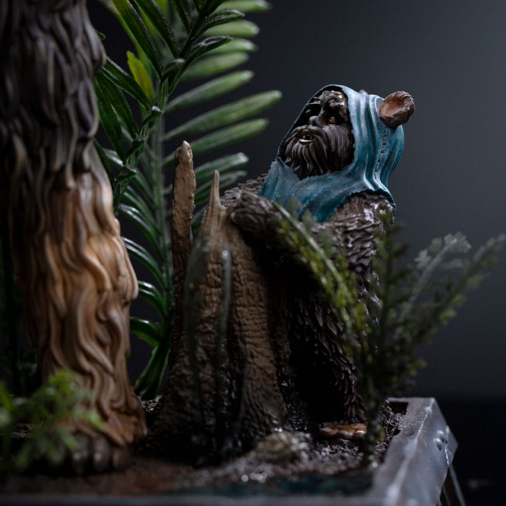 Star Wars Episode VI Art Scale Statue 1/10 Chewbacca and Tokkat 22 cm image 8