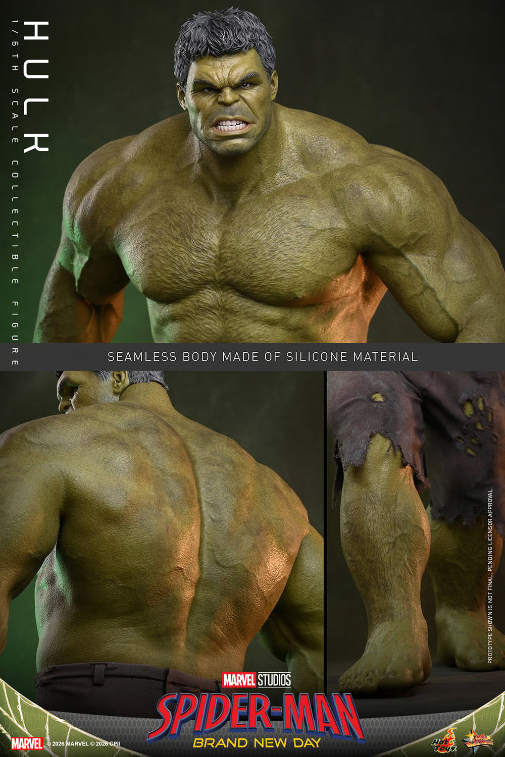 Hot Toys 1/6 Hulk - Spider-Man - Brand New Day image 1