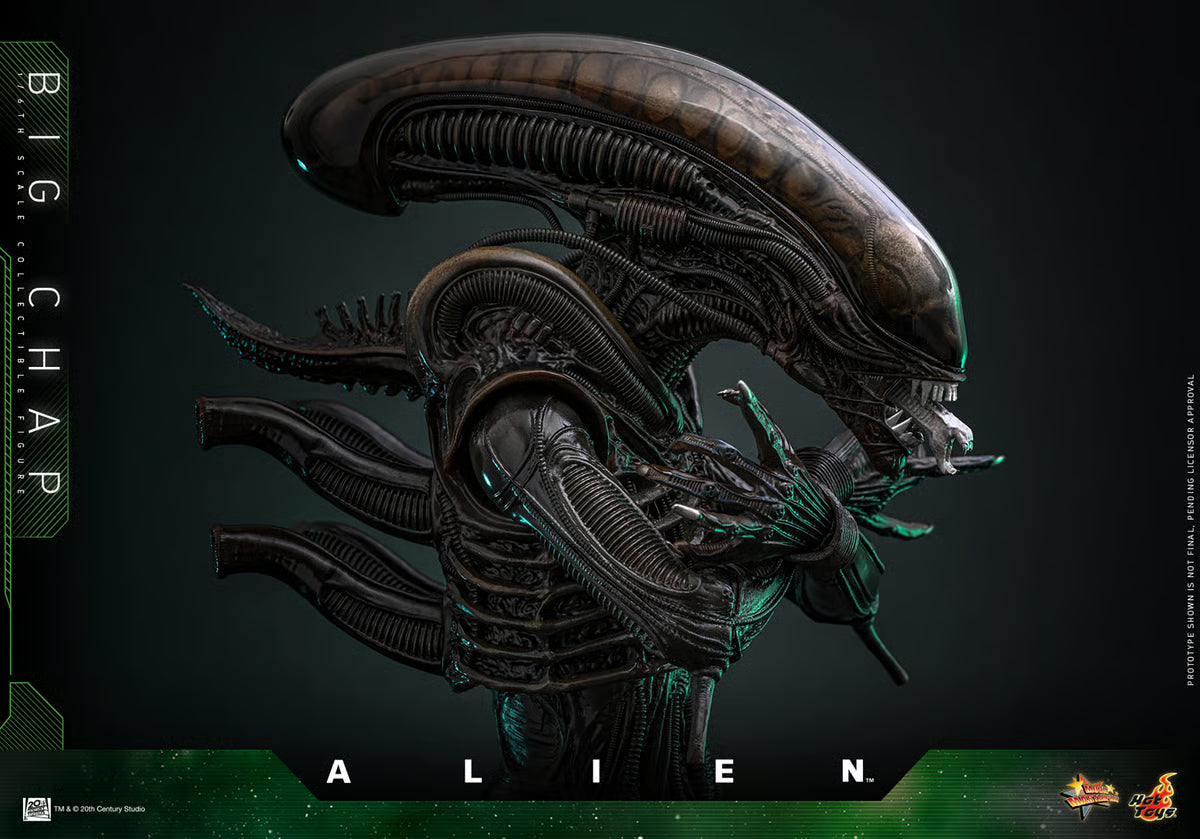 Hot Toys Alien Movie Masterpiece Action Figure 1/6 Big Chap - Alien 36cm