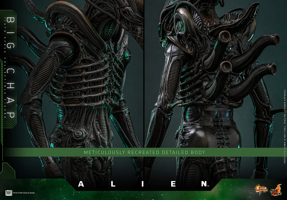 Hot Toys Alien Movie Masterpiece Action Figure 1/6 Big Chap - Alien 36cm