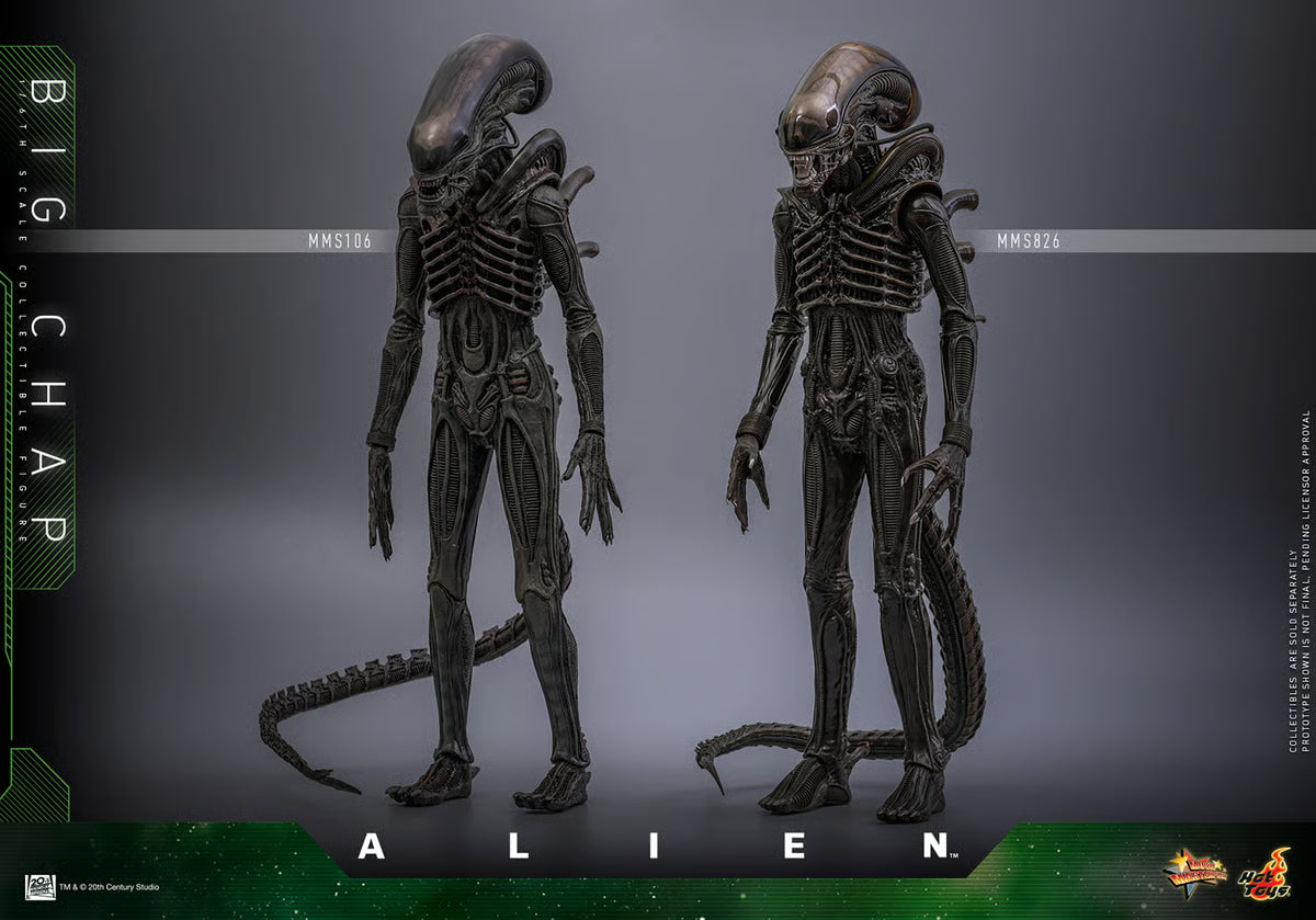 Hot Toys Alien Movie Masterpiece Action Figure 1/6 Big Chap - Alien 36cm