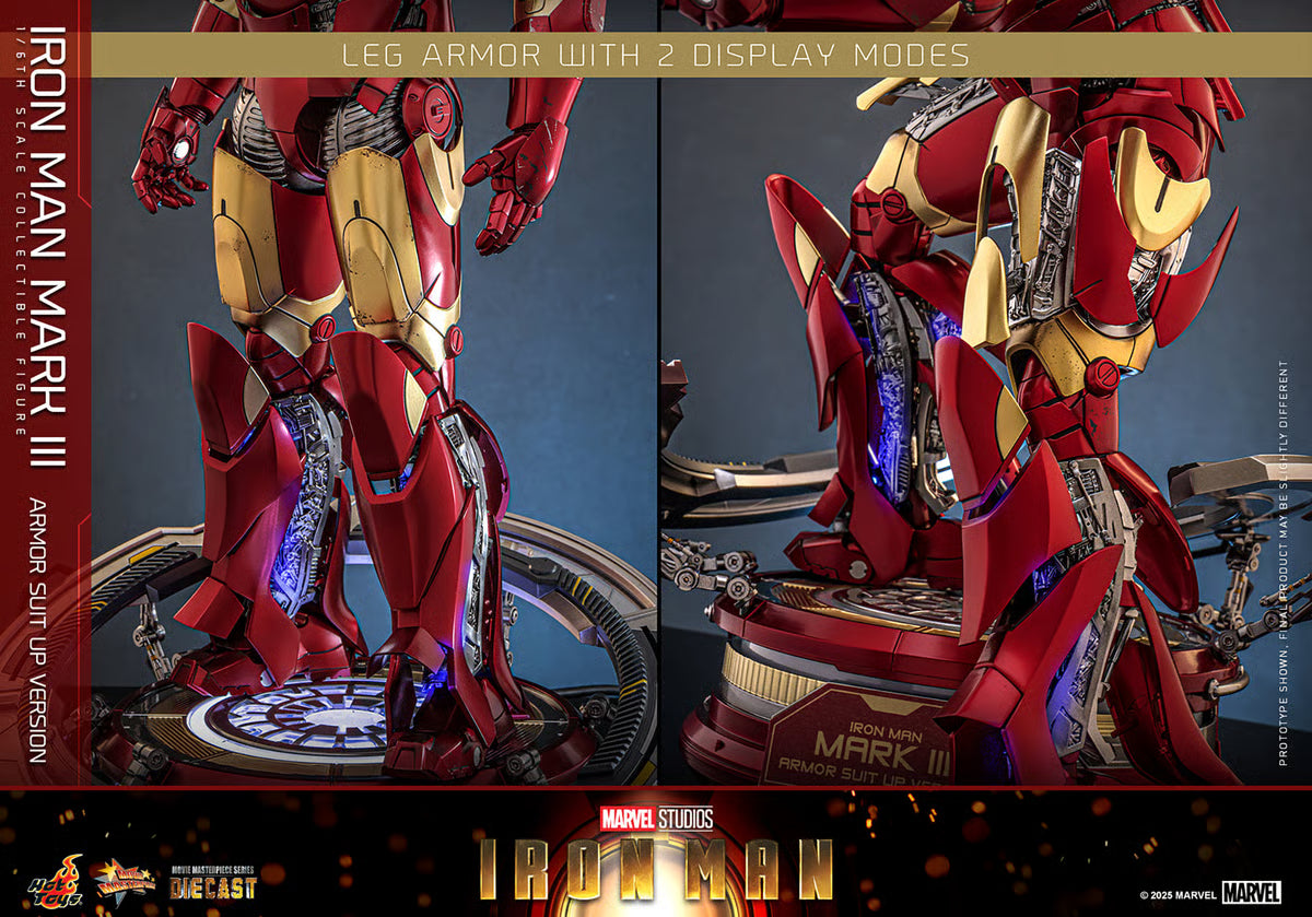 Hot Toys 1/6 Iron Man Mark III - Armor Suit Up Version image 5
