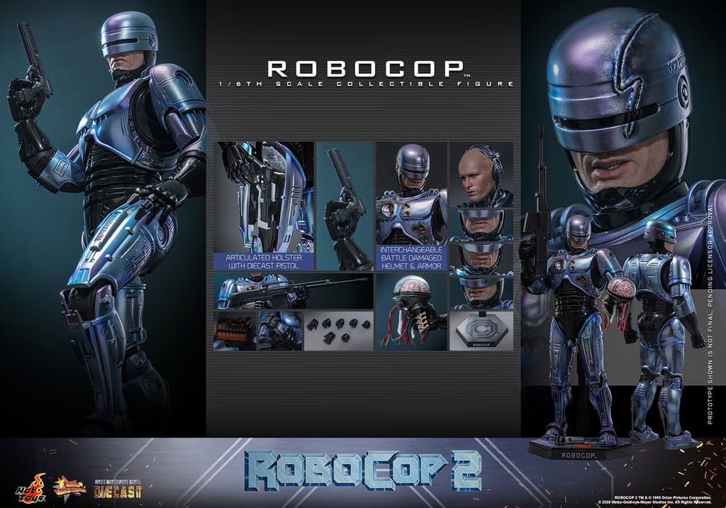 Hot Toys 1/6 RoboCop - RoboCop 2 image 3