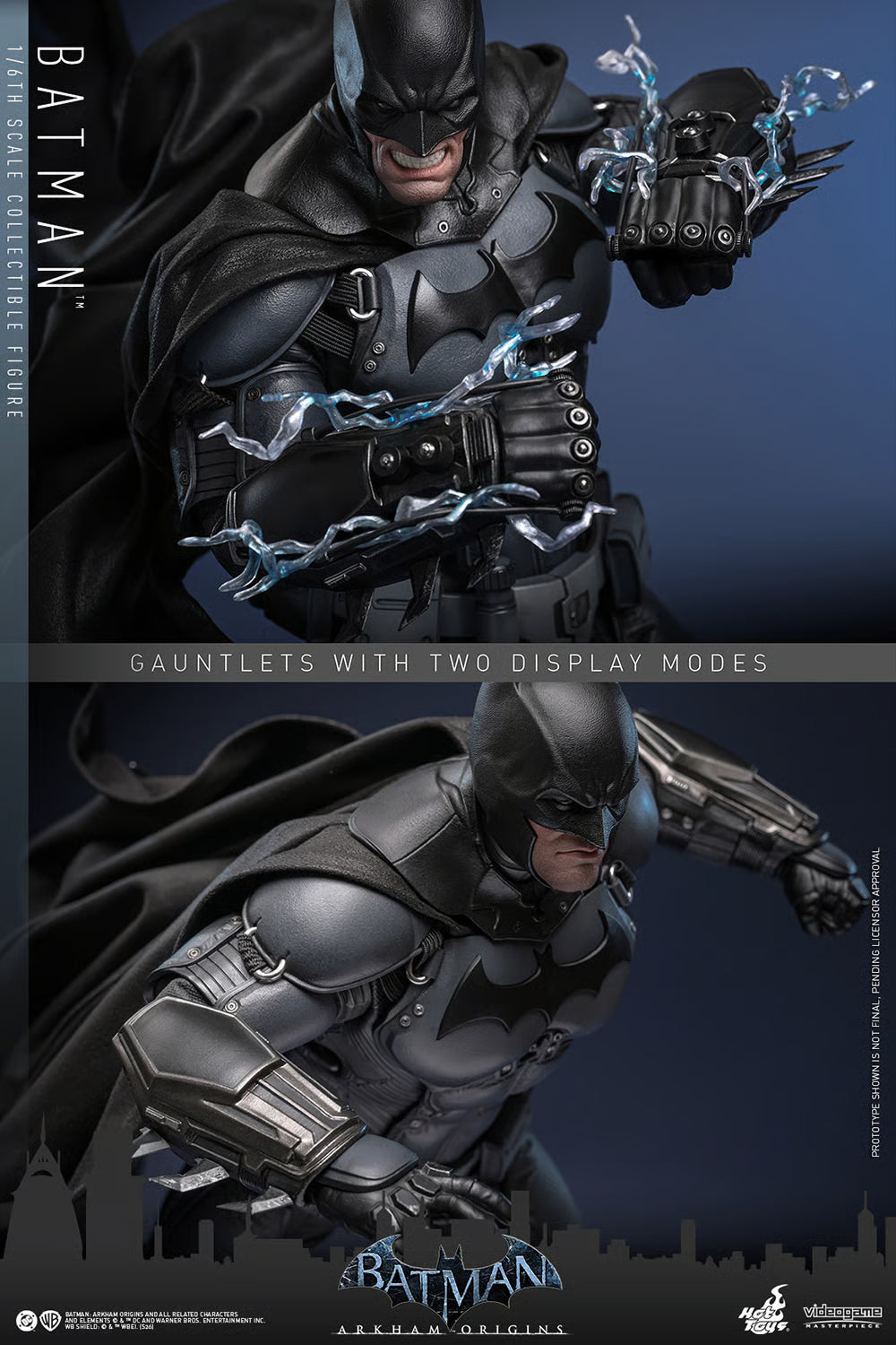 Hot Toys 1/6 Batman - Batman Arkham Origins .  Video Game Masterpiece image 3