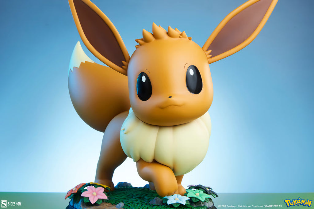 Pokemon Life - Size Eevee Statue Sideshow Collectibles