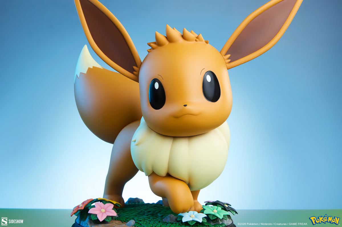 Pokemon Life - Size Eevee Statue Sideshow Collectibles