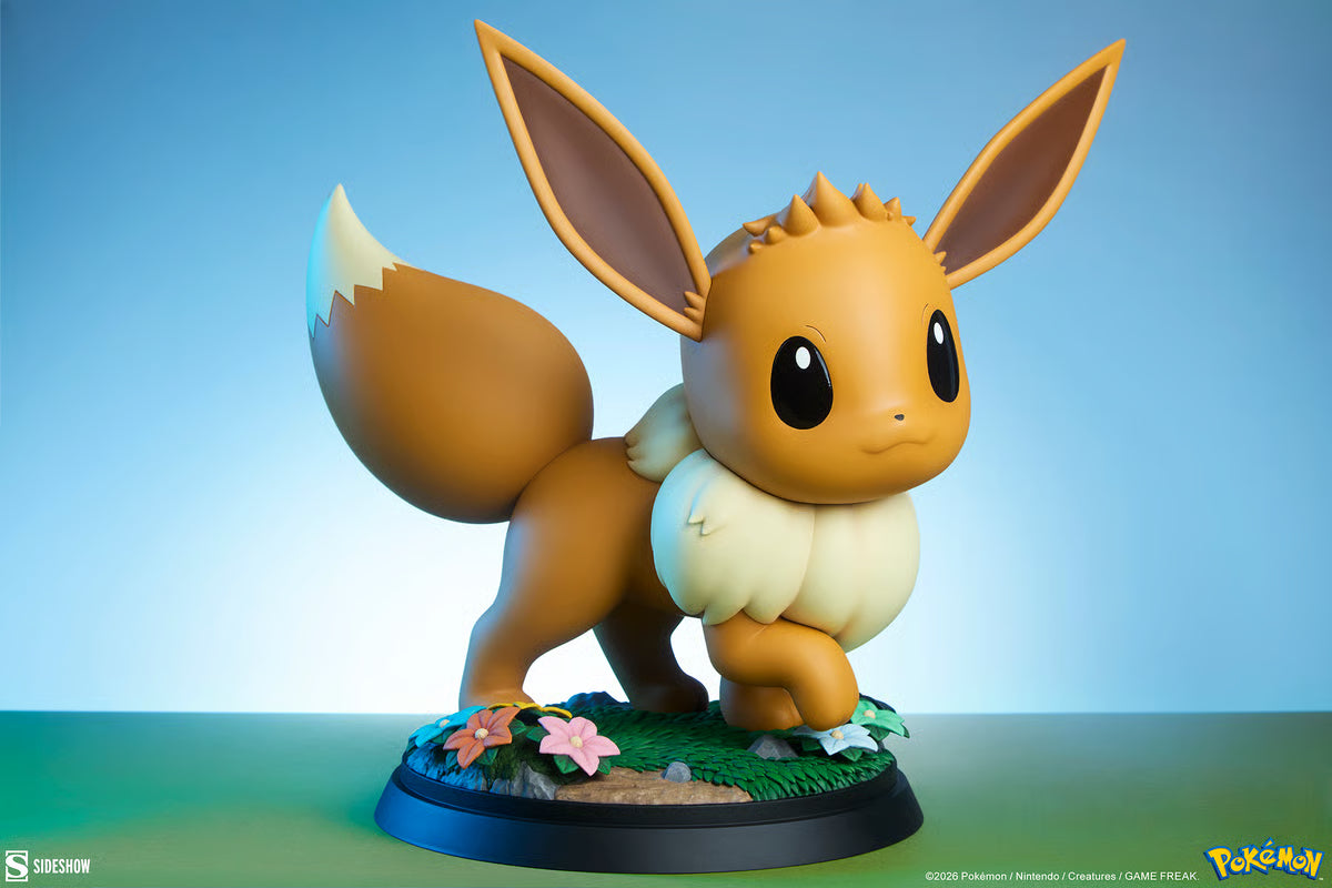 Pokemon Life - Size Eevee Statue Sideshow Collectibles