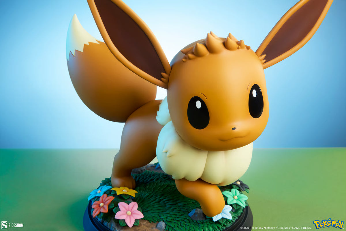 Pokemon Life - Size Eevee Statue Sideshow Collectibles