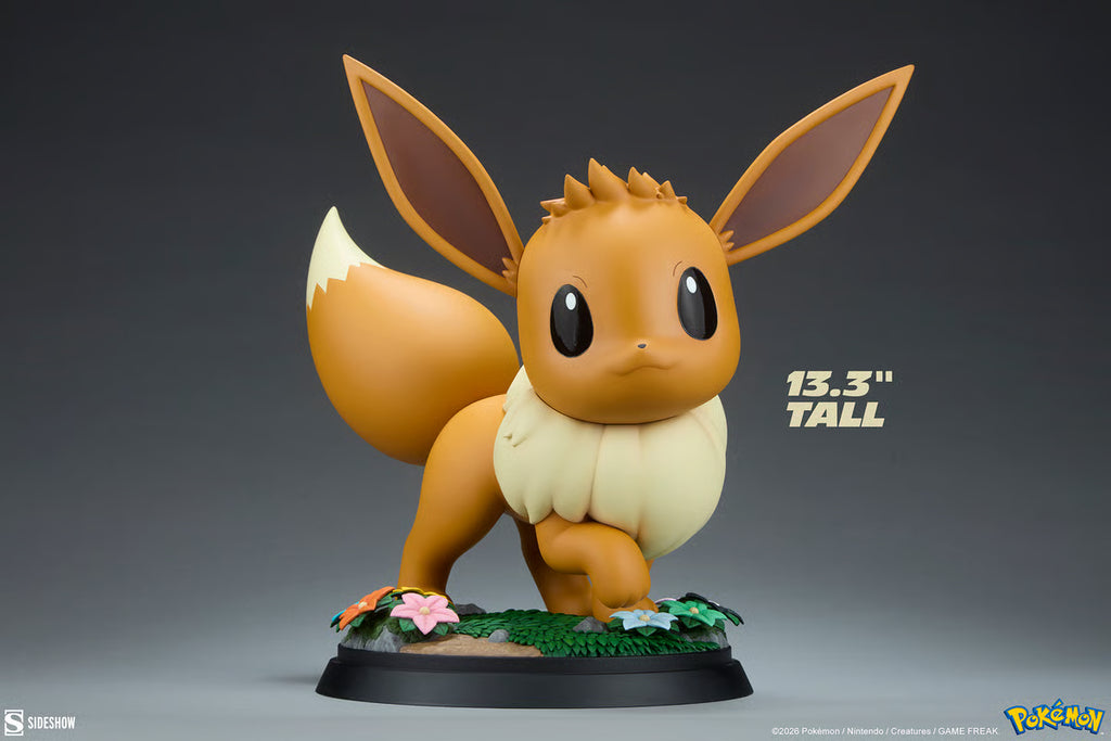Pokemon Life - Size Eevee Statue Sideshow Collectibles