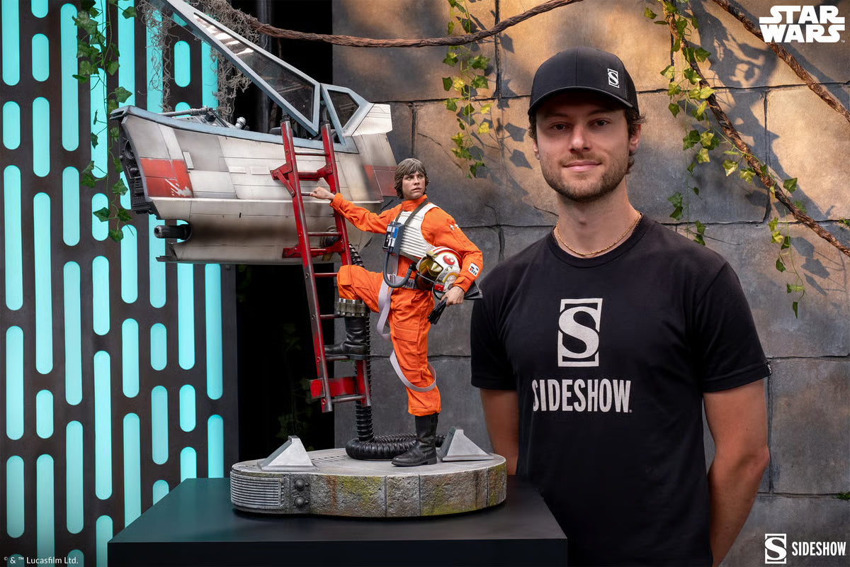 Sideshow Luke Skywalker & X-Wing - Red Five Premium Format Figure image 3